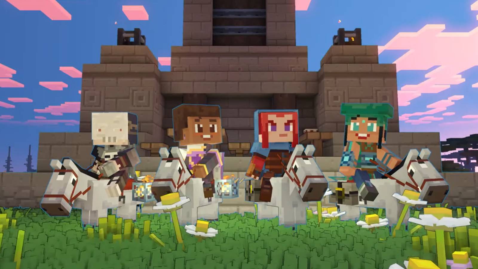 minecraft legends 4-player squad