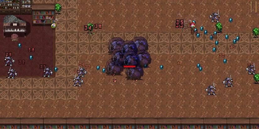 Using the Mirage Robe to create mirror images of the character