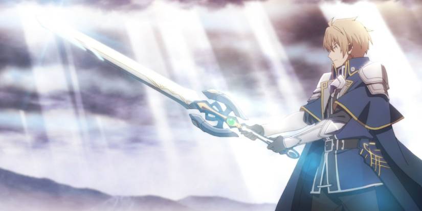 Misfit of Demon King Academy Best Magic Items and Equipment Evansmana, the Sword of Three Races The Hero Kanon