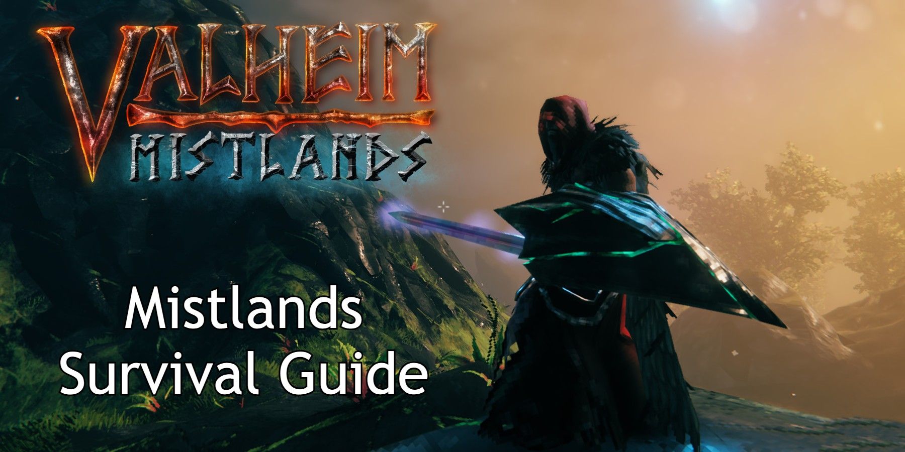 mistlands survival guide and logo