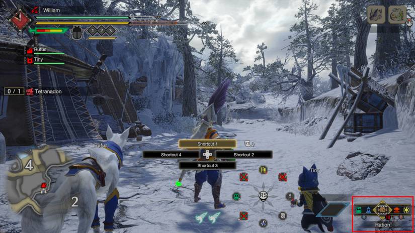 monster hunter rise eat food