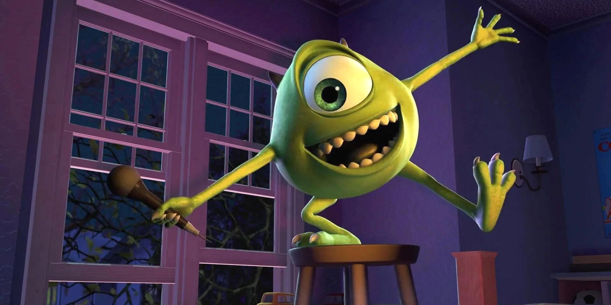 Mike Wazowski in Monsters Inc.