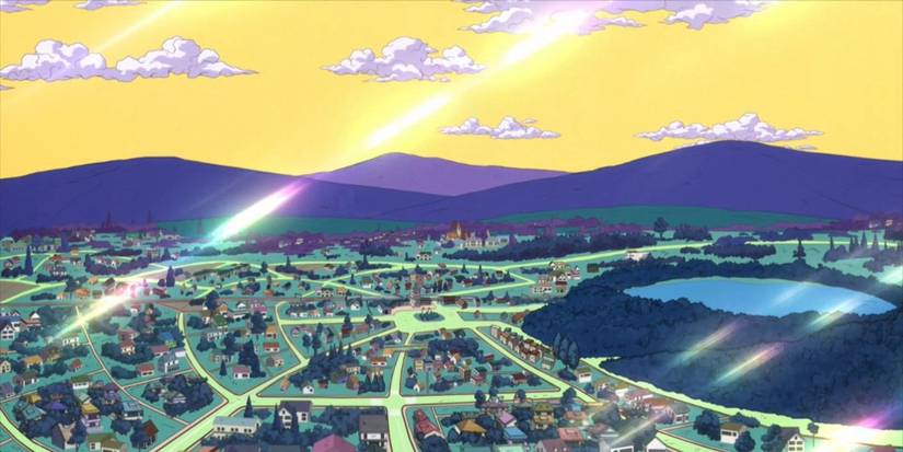 Morioh town from JoJo
