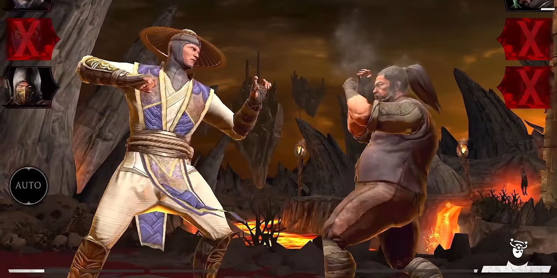 A screenshot from Mortal Kombat Mobile
