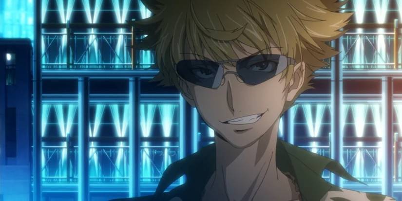 Motoharu Tsuchimikado as he appears in the A Certain Magical Index anime