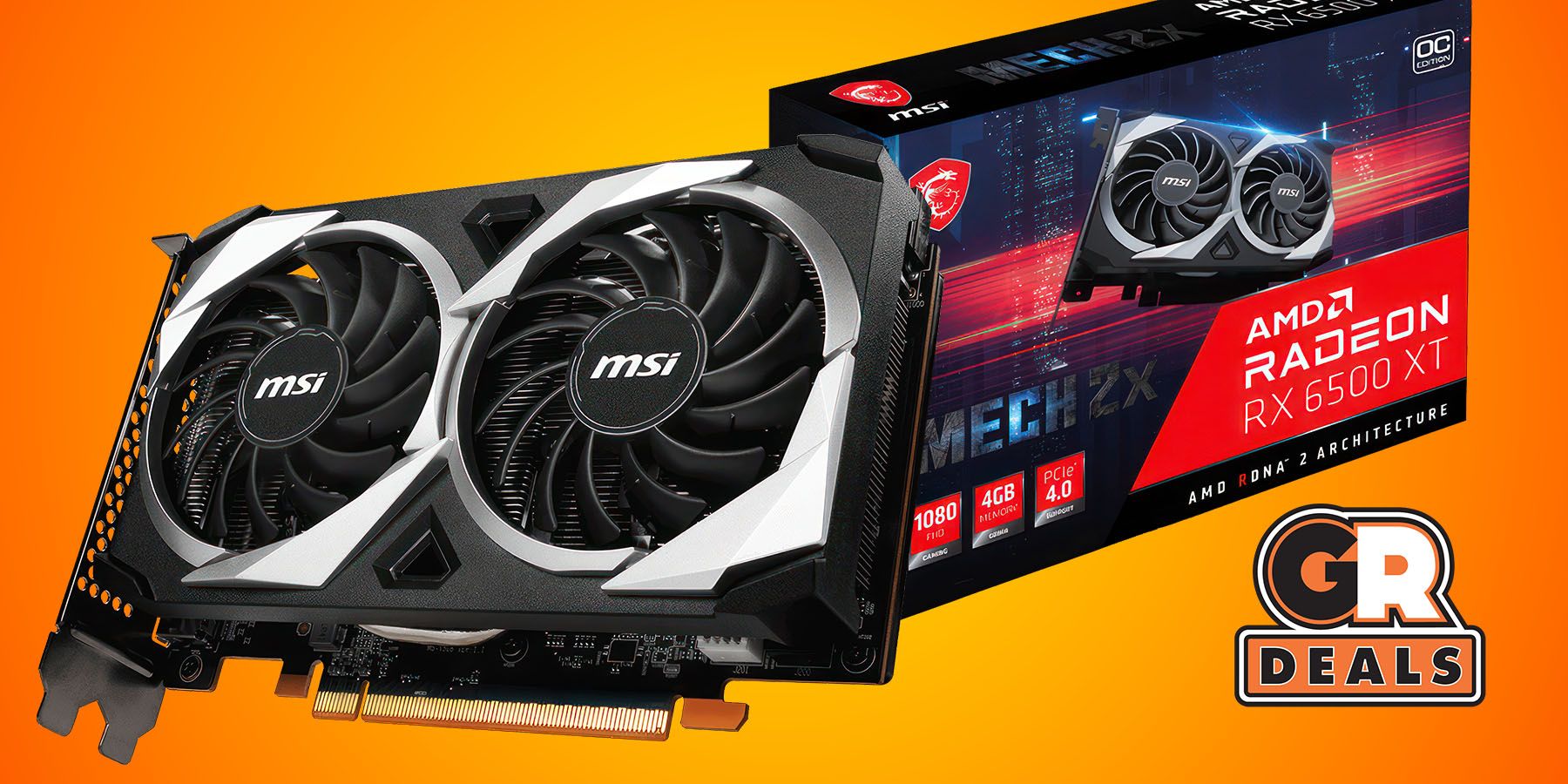 Get the MSI Gaming AMD Radeon RX 6500 XT Graphics Card Now for a ...