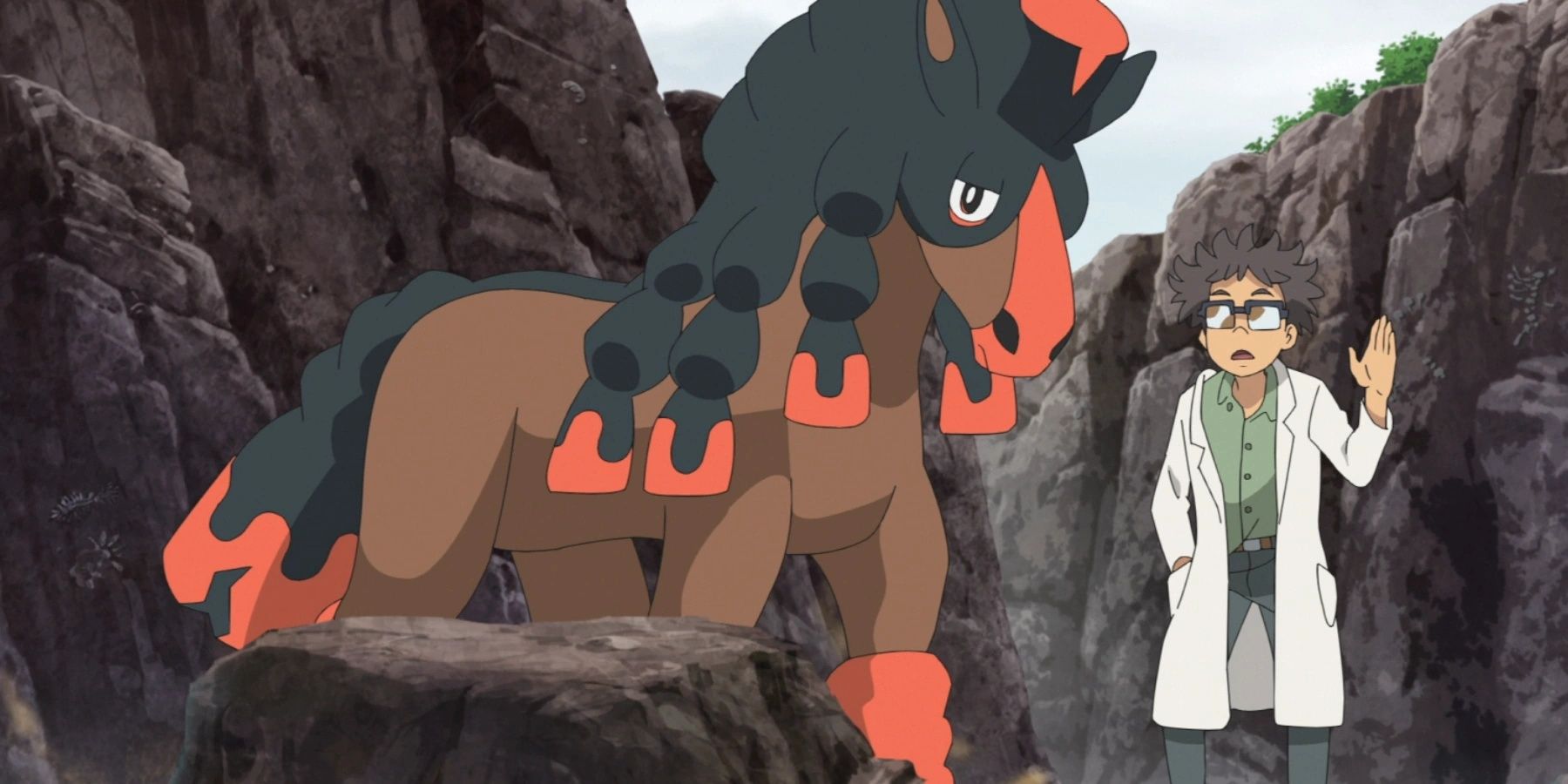 Mudsdale in the pokemon anime