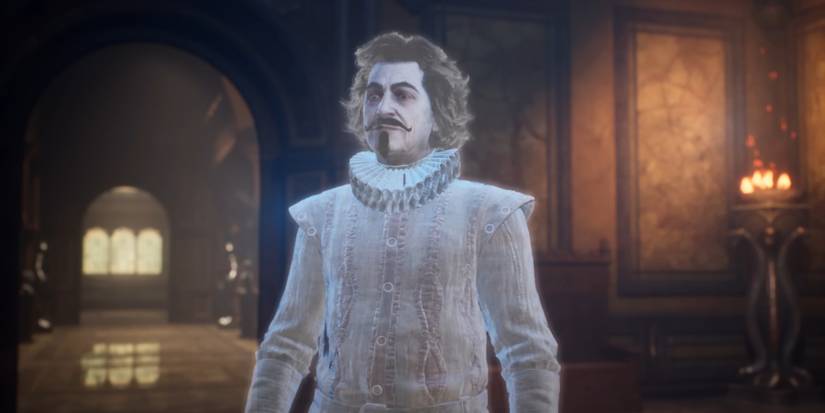 Nearly Headless Nick in Hogwarts Legacy