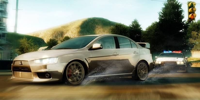 need for speed player evading cop