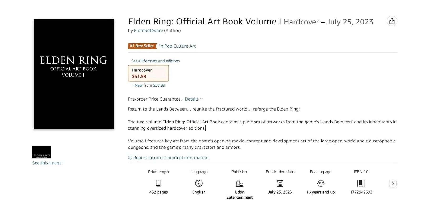 Les artbooks officiels ELDEN RING arrivent chez Mana Books !