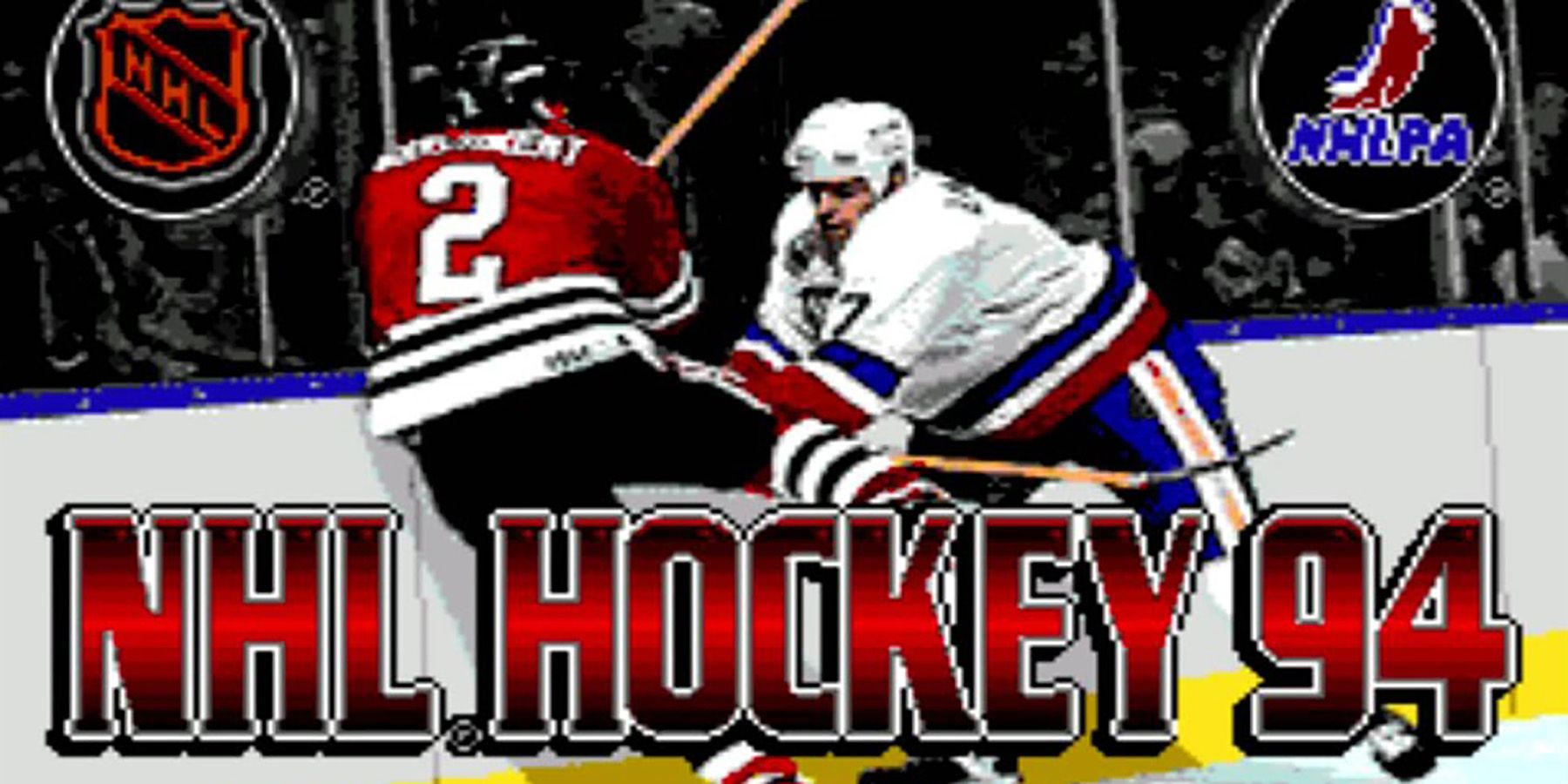 title screen for nhl 94