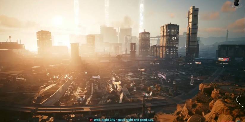 night city in cyberpunk 2077