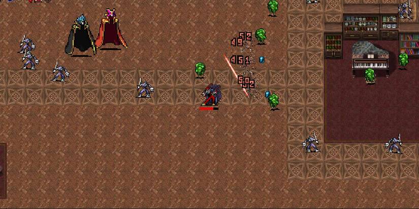 Night Sword slashes at the nearest enemy