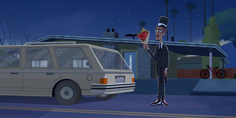 Norville dressed up fancy in Velma