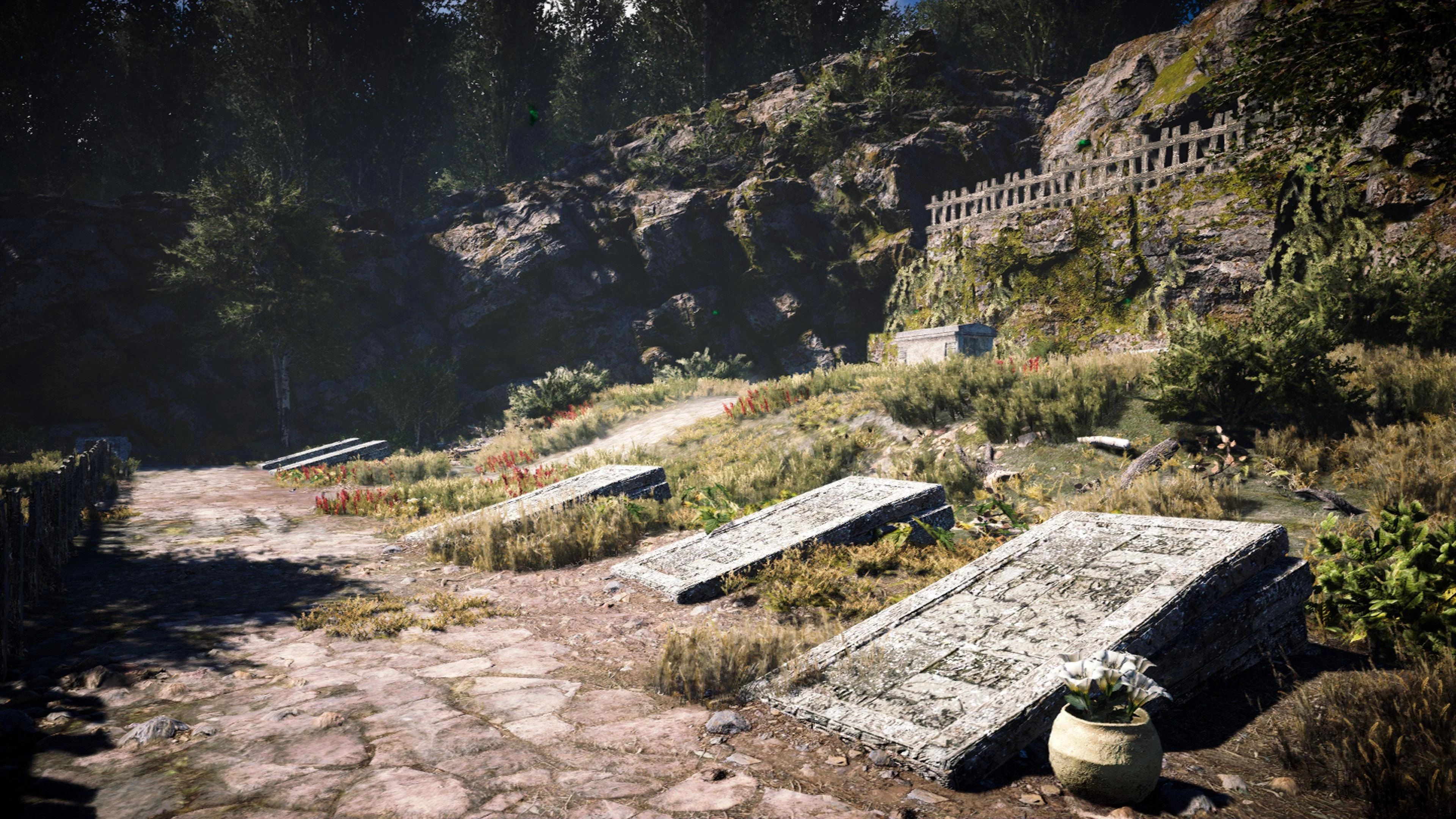 Zelda Fan Recreates Dampe's Graveyard from Ocarina of Time in Far Cry 5