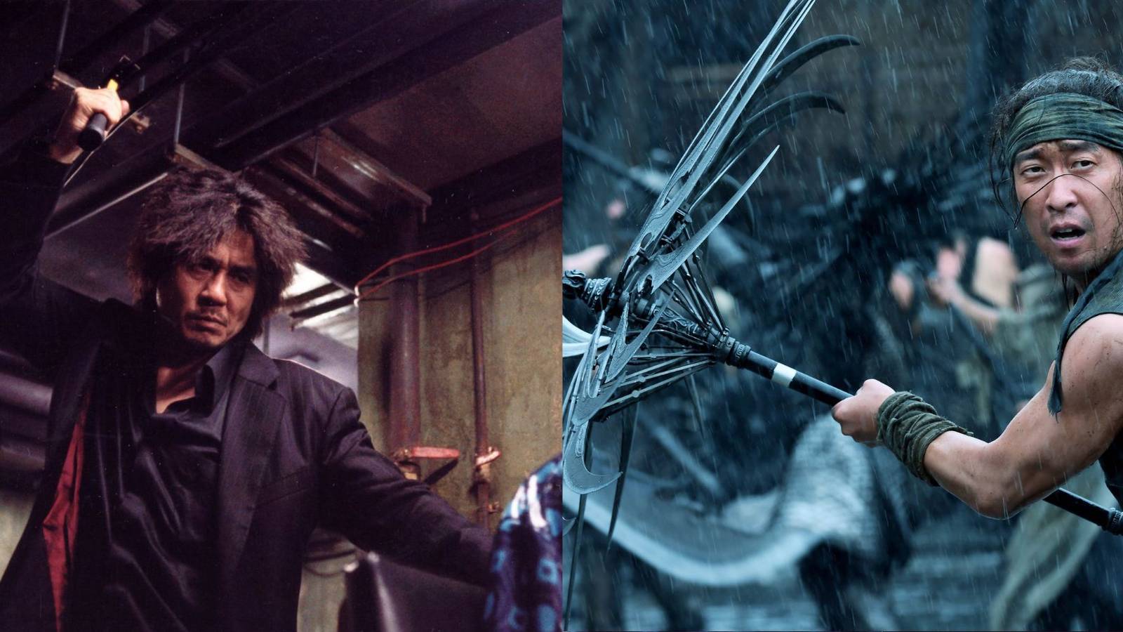 Oldboy (2003) and Shadow (2018)