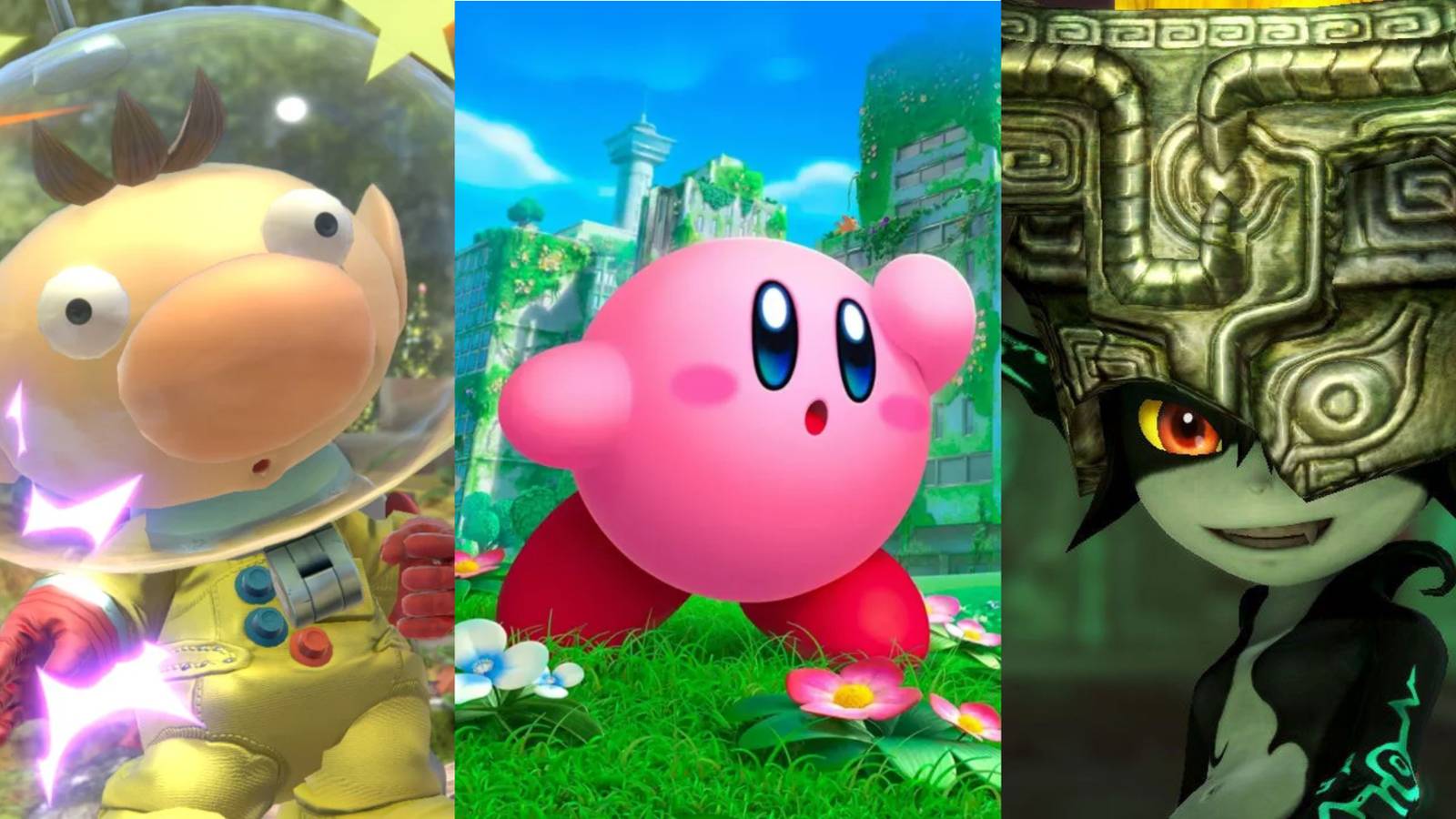Olimar, Kirby, and Midna Weak Overpowered