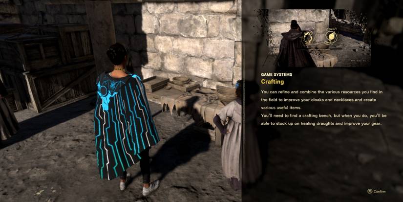 olivia teaching frey to craft and upgrade in forspoken