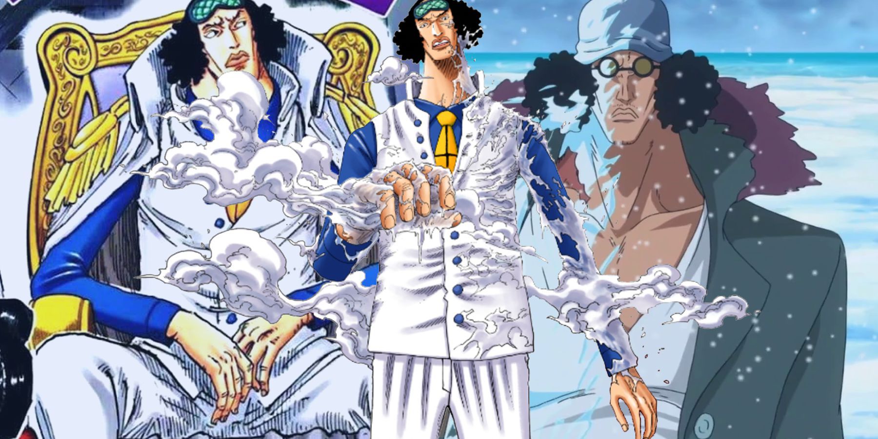 Defeating Ice Admiral Aokiji