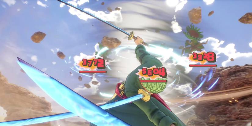 One Piece - Black Rope Dragon Twister Skill Animation