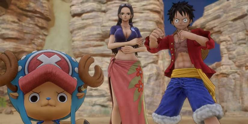 One Piece Odyssey - Chopper Robin Luffy Bond Attack