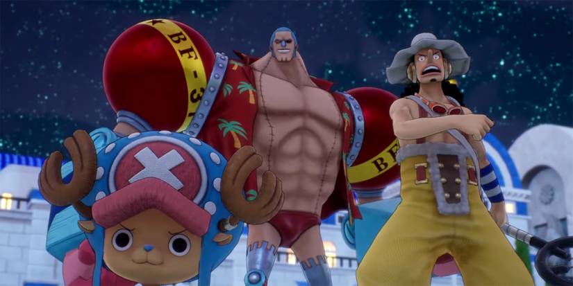 One Piece Odyssey - Franky Chopper Usopp Bond Attack