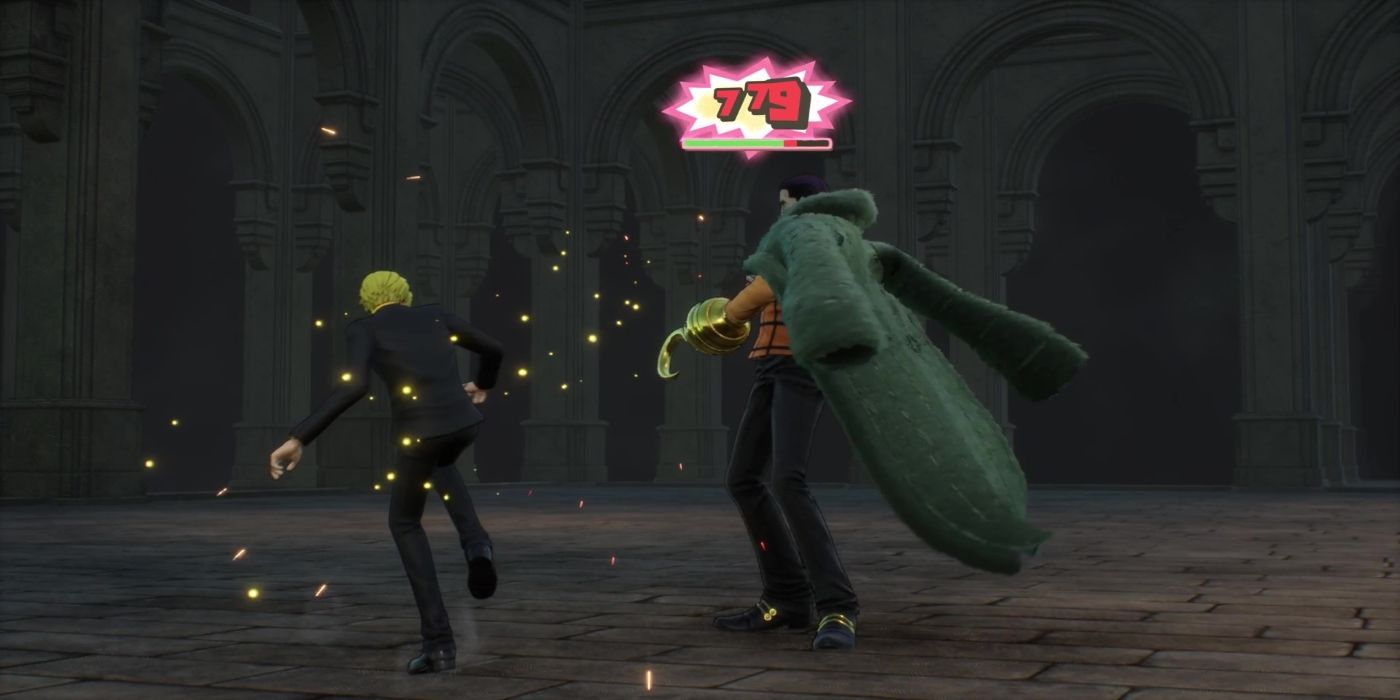 ONE PIECE ODYSSEY sanji kick