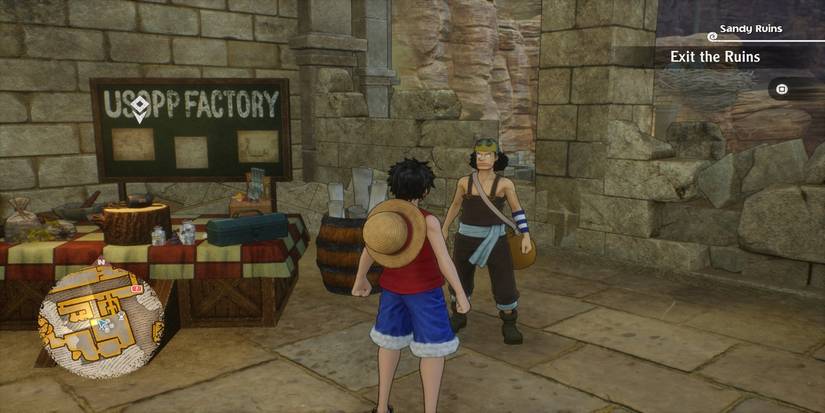 ONE PIECE ODYSSEY trick ball usopp