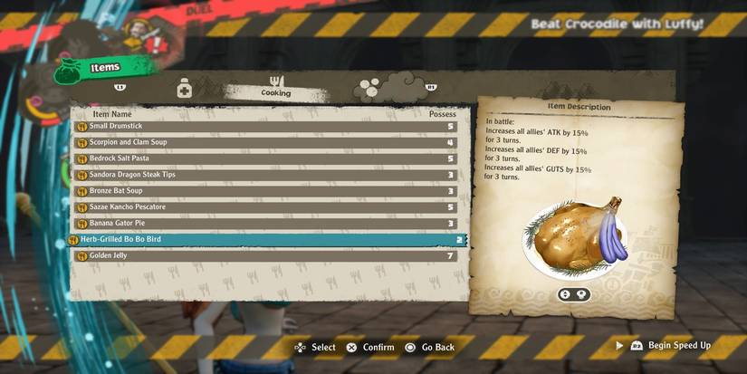 ONE PIECE ODYSSEY Herb Grilled Bo Bo Bird