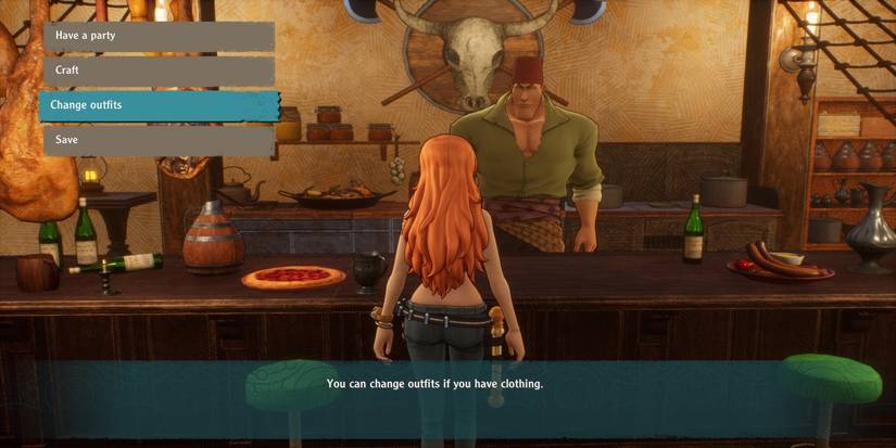 ONE PIECE ODYSSEY bar menu