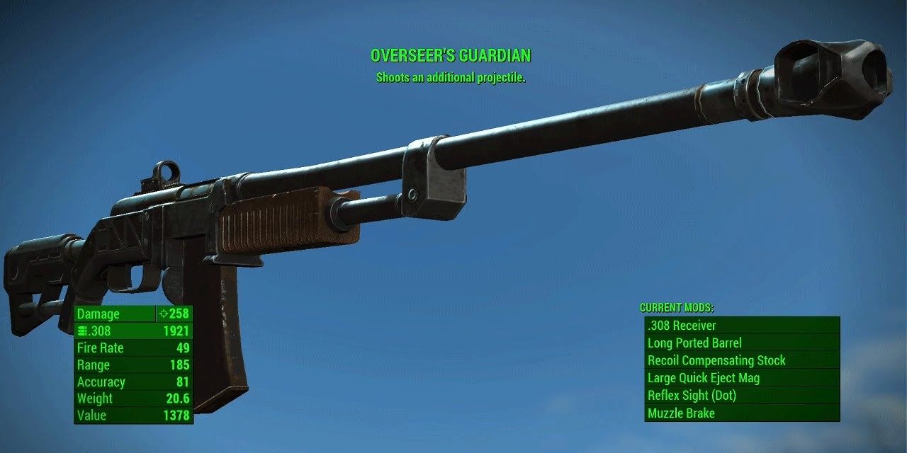 Overseer's Guardian in Fallout 4