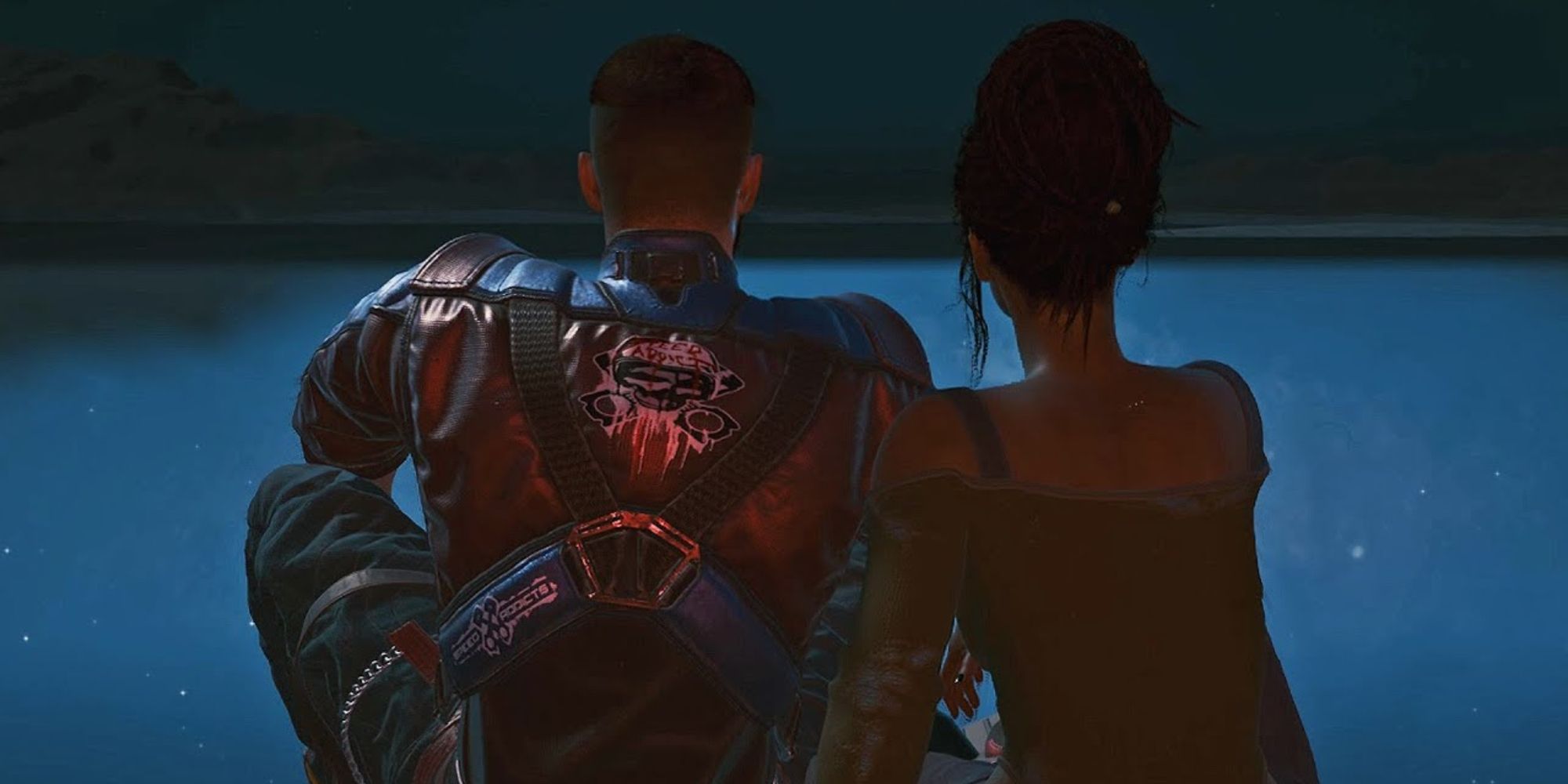 panam and male V cyberpunk 2077 the star ending