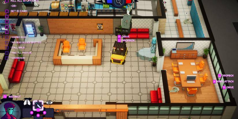 A screenshot form Party Hard 2