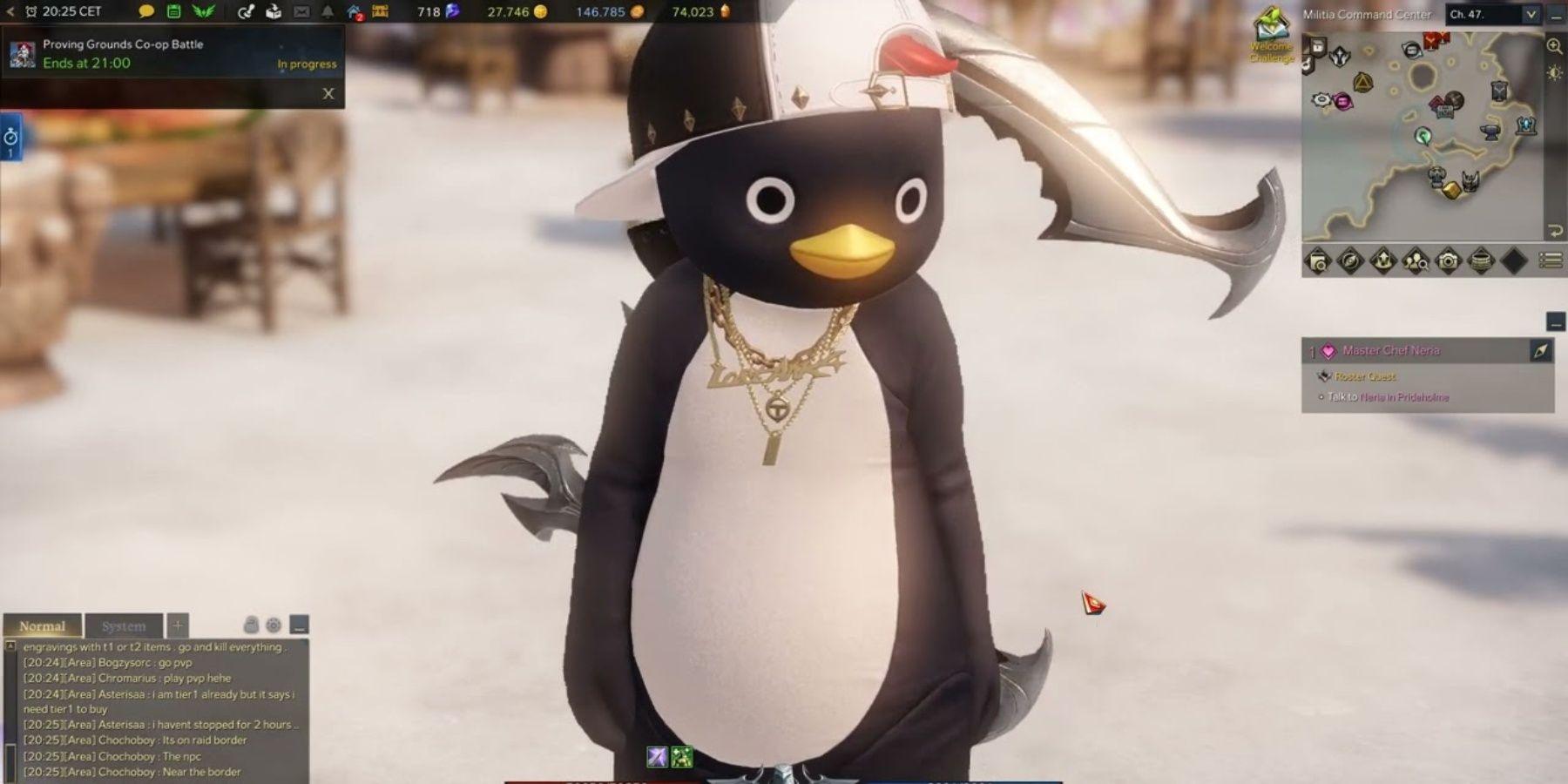 penguin skin in lost ark