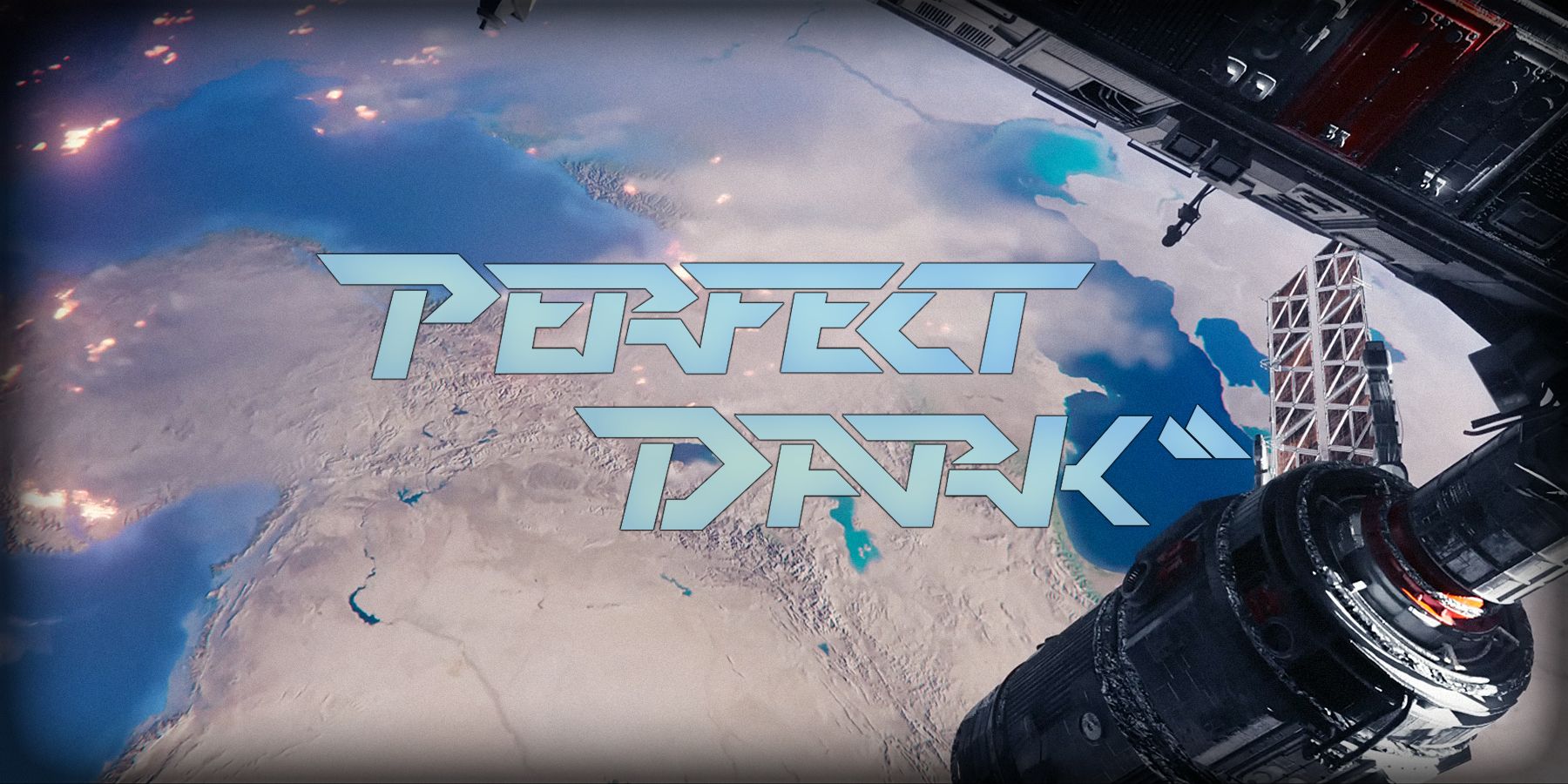 Perfect Dark 2020 Announcement Trailer Space Station with Logo