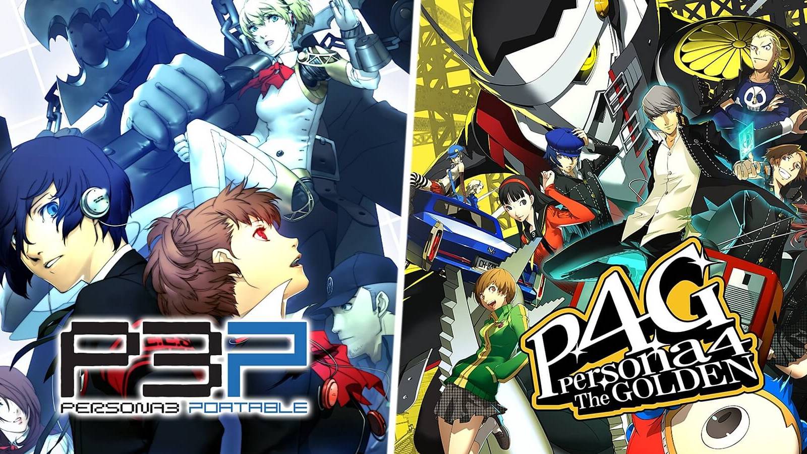 persona 3 portable persona 4 golden game cover