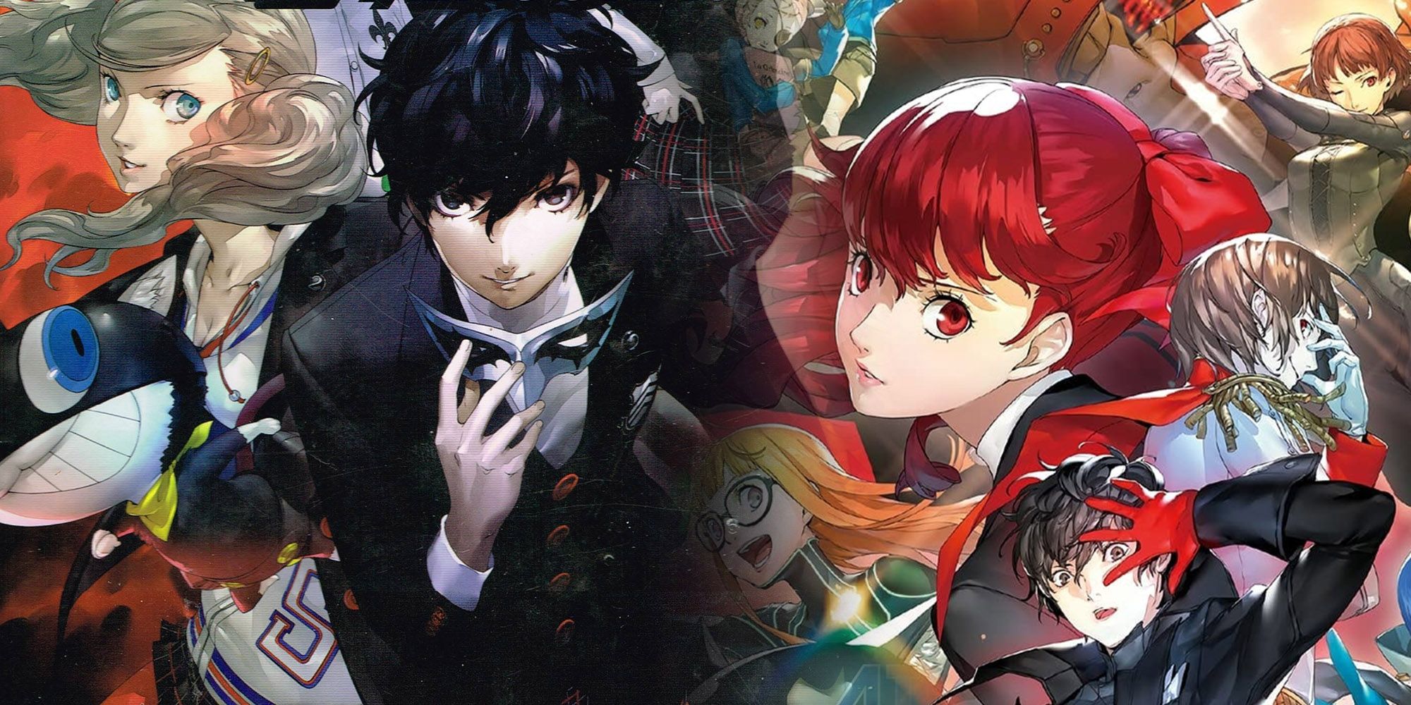 Persona 5 Cover Art Next To Persona 5 Royal Cover Art