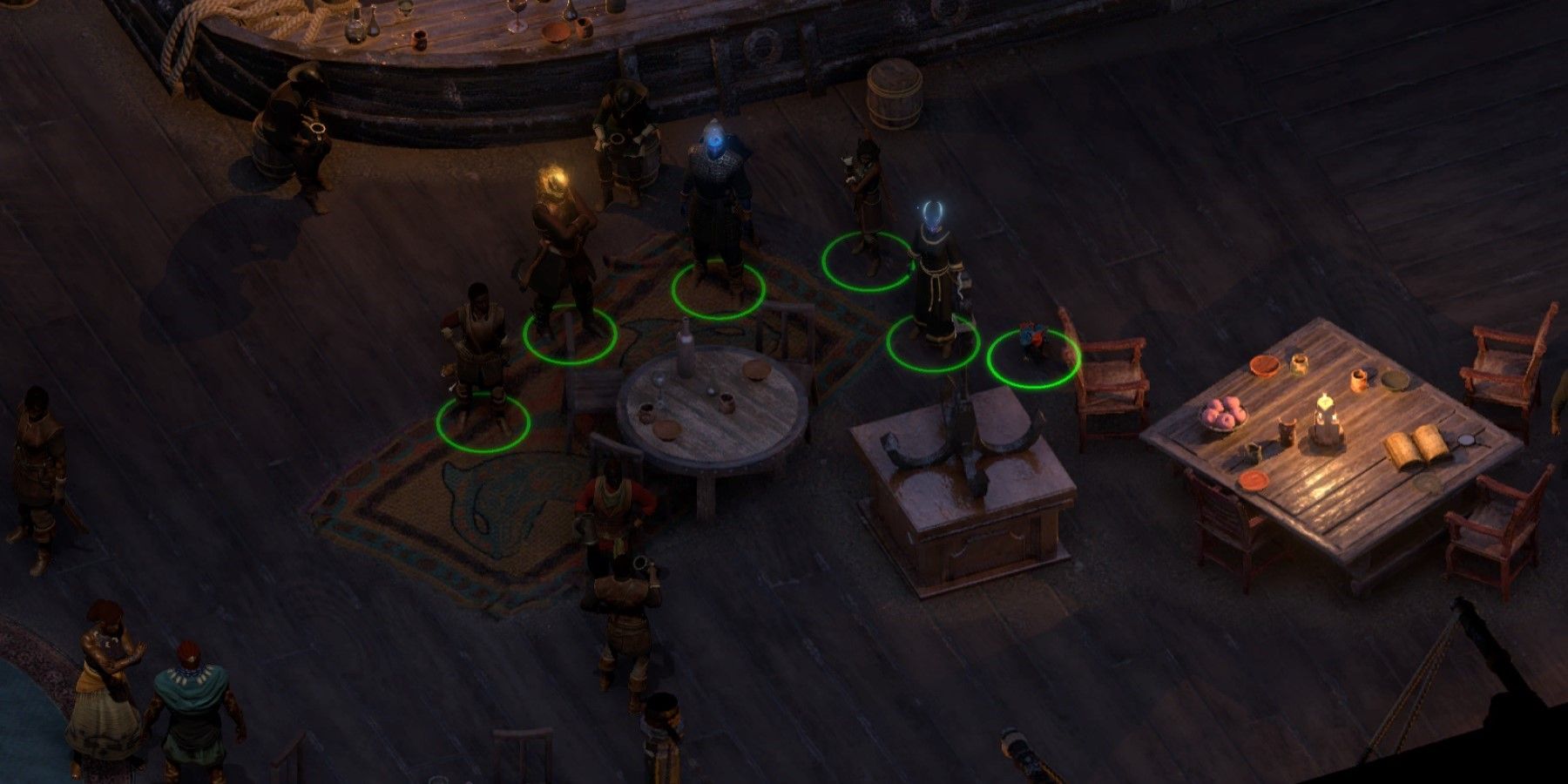 Pillars of Eternity 2: Deadfire Rogue in Tavern