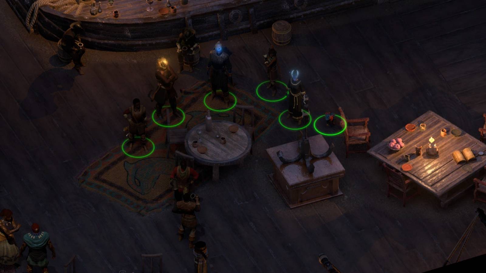 Pillars of Eternity 2: Deadfire Rogue in Tavern