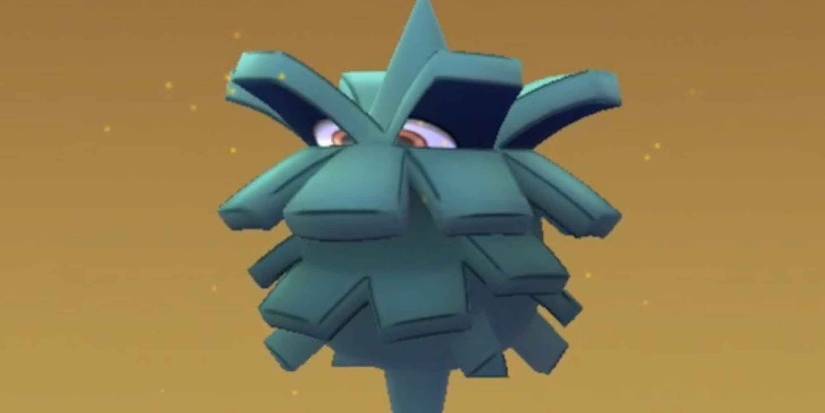 The pinecone-like Pineco in Pokemon