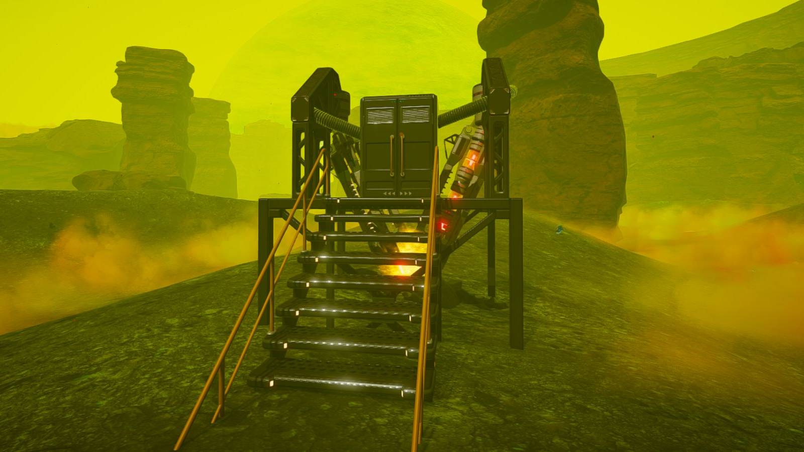 Planet Crafter Sulfur Extractor