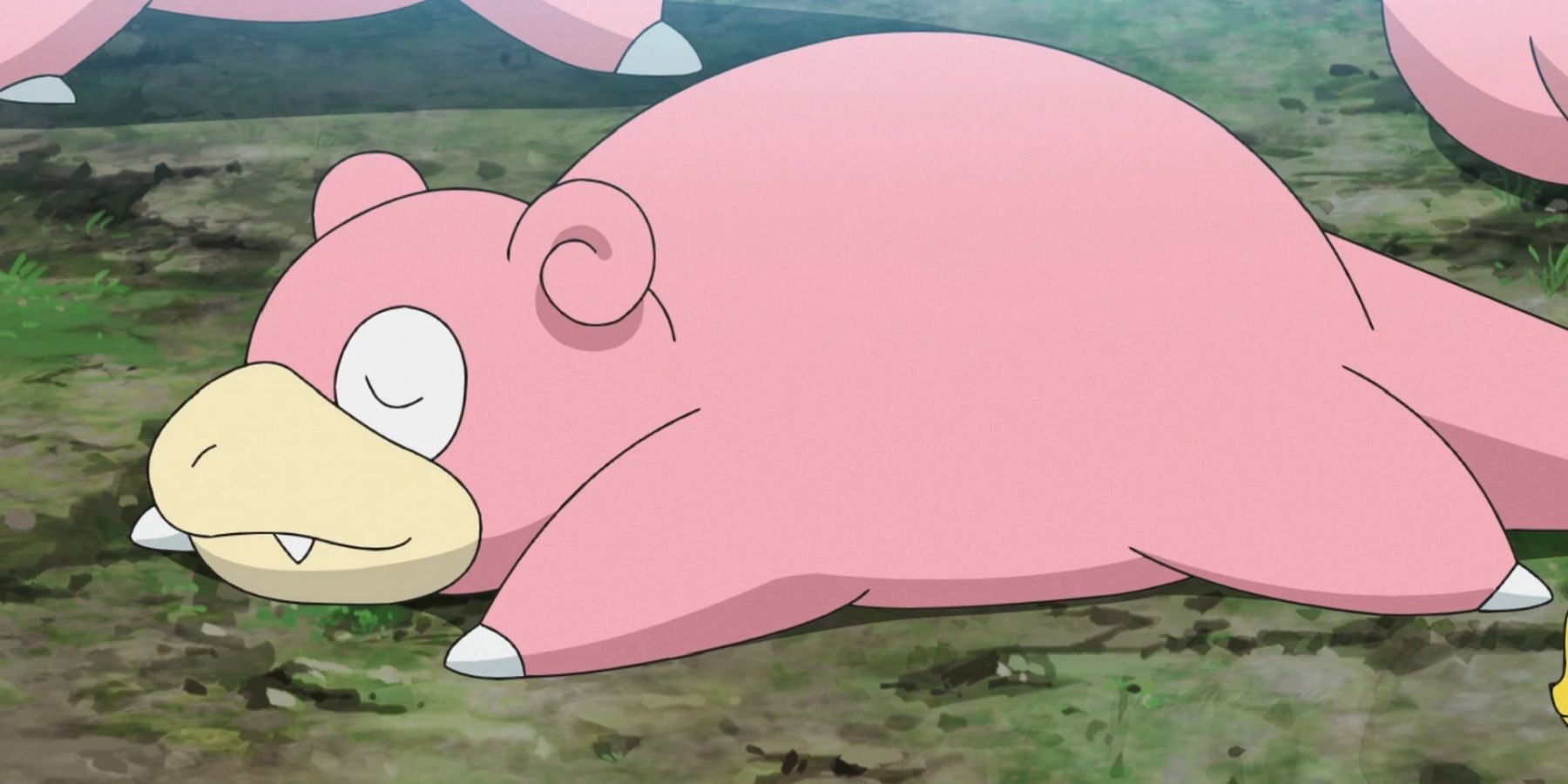 pokemon anime dormir slowpoke