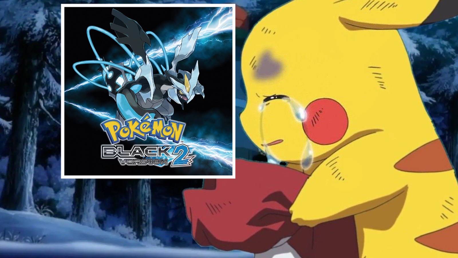 Pokemon Black 2 sad heartbreaking moment Pikachu crying GR featured