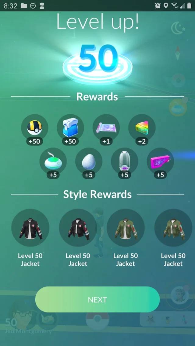 Rank 50 Dedicated Pokemon GO Player Hits Max Level Without Spending Any Real Money