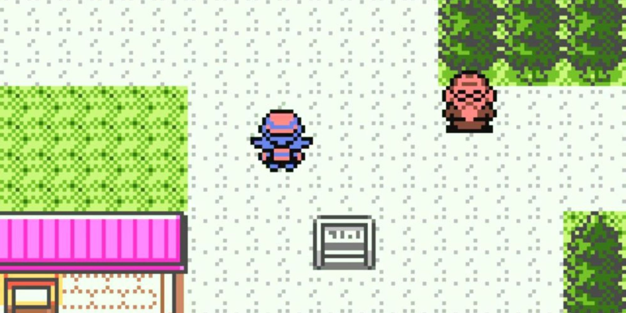 A player walking around in Pokemon Gold And Silver