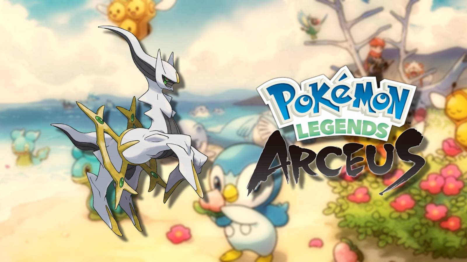 pokemon legends arceus beach seaside