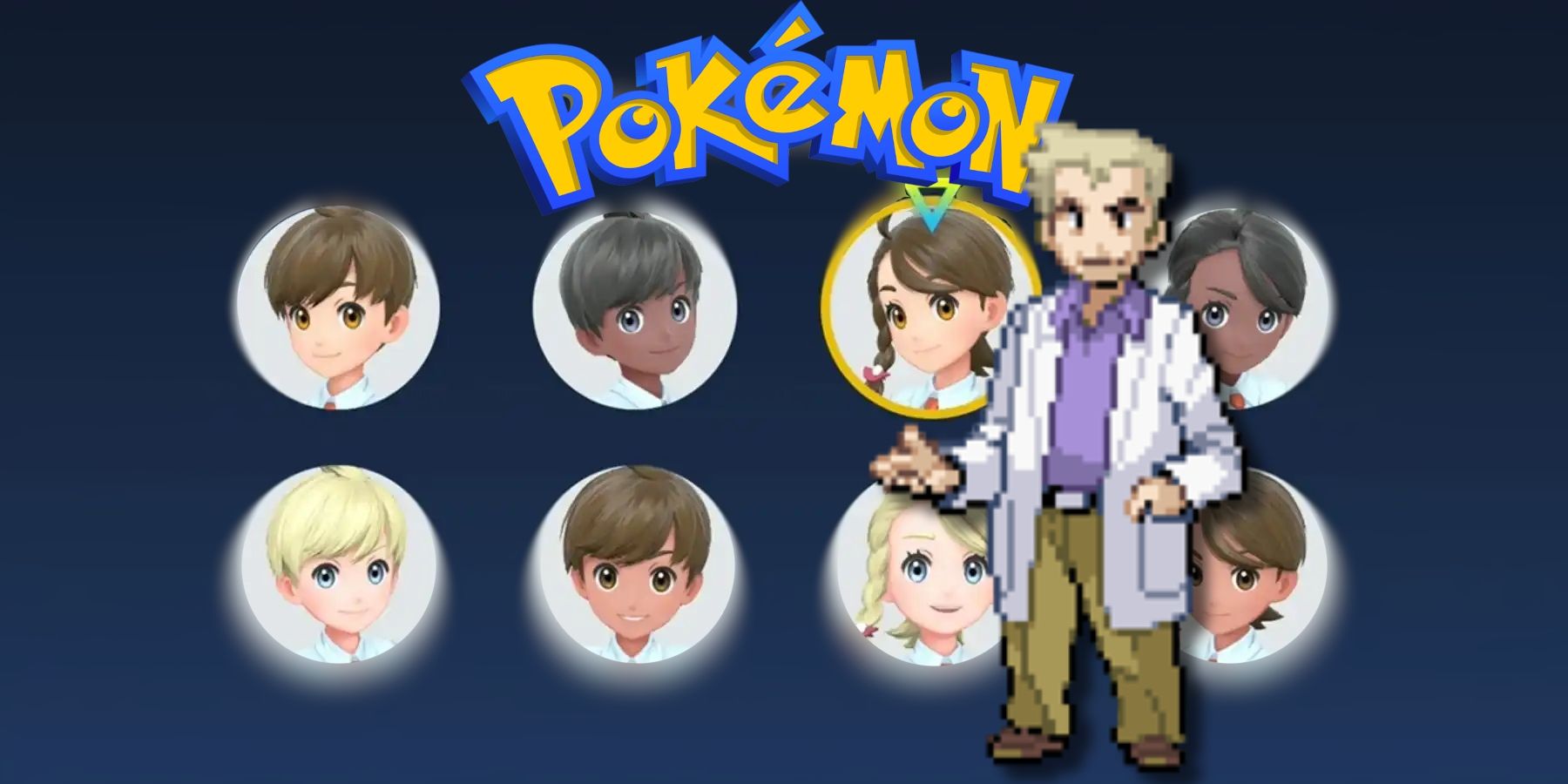 pokemon professor oak gender character boy or girl