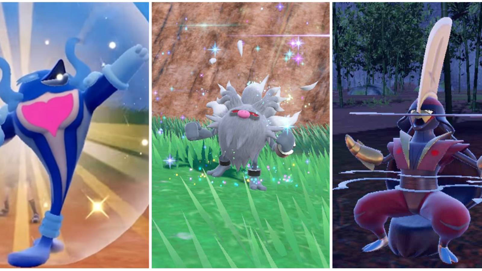 Palafin's Hero Form along with Annihilape and Kingambit