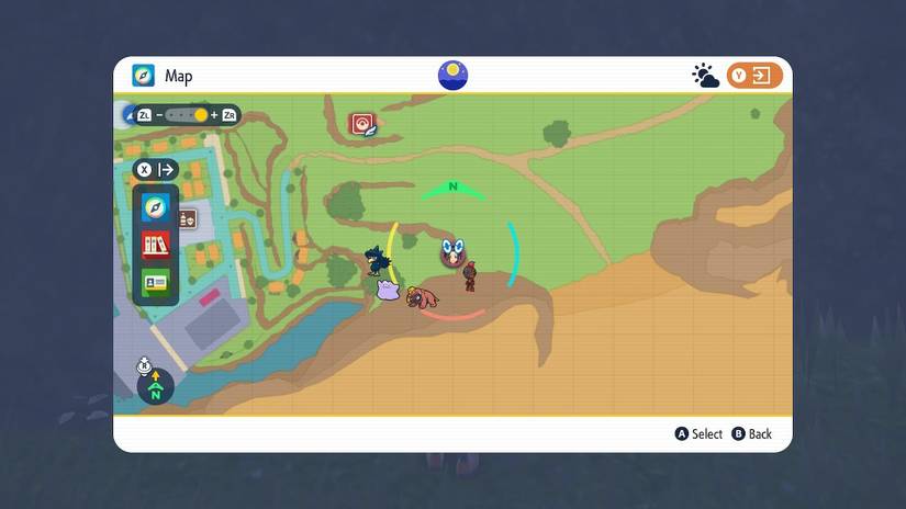 pokemon scarlet violet tm thunderbolt location map