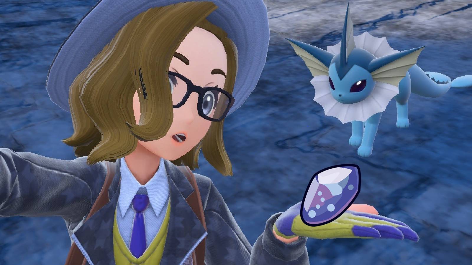 pokemon scarlet violet vaporeon water stone